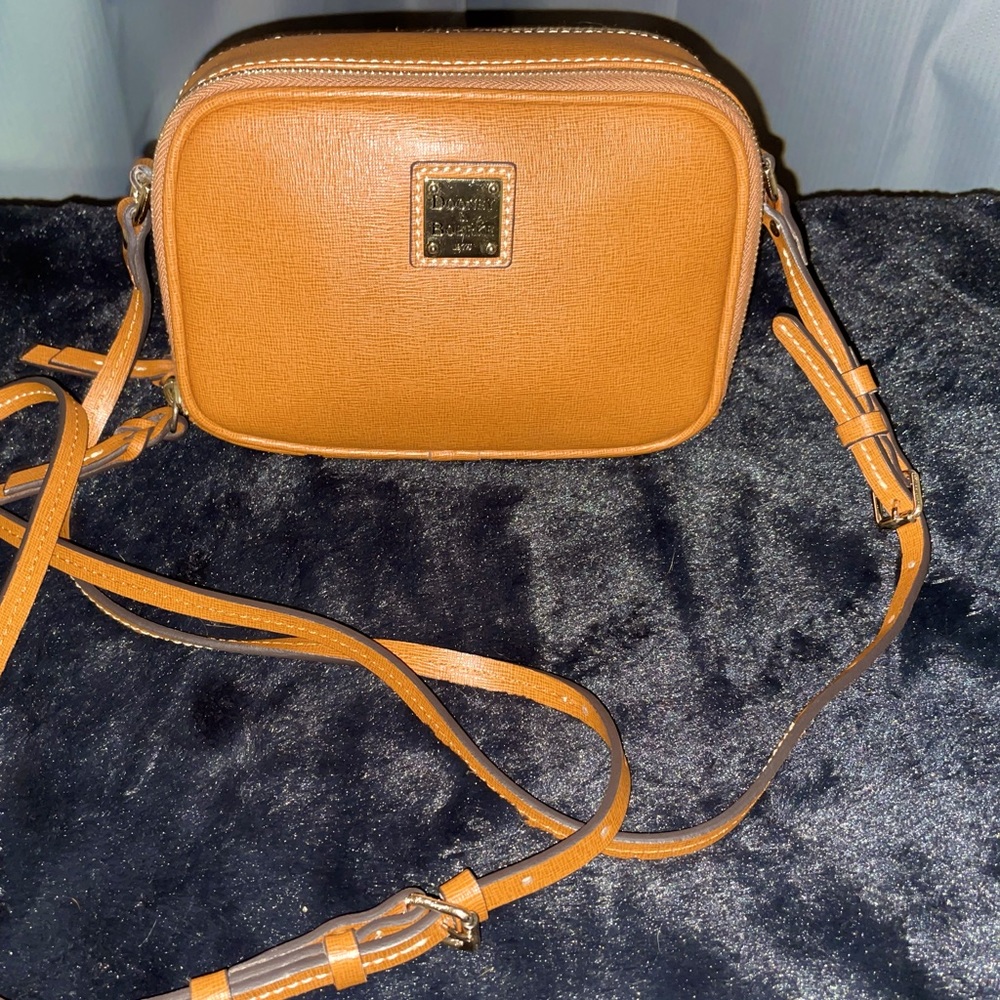 Dooney and Bourke camera bag in Saffiano Leather
